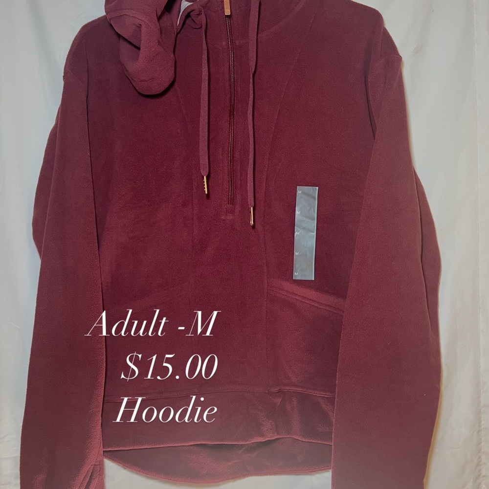 Burgundy Hoodie